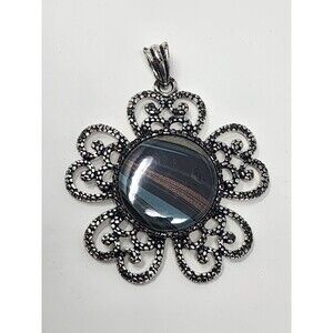 Magnabilities Large Flower Pendant Interchangeable Center (No Chain, 1 Insert)